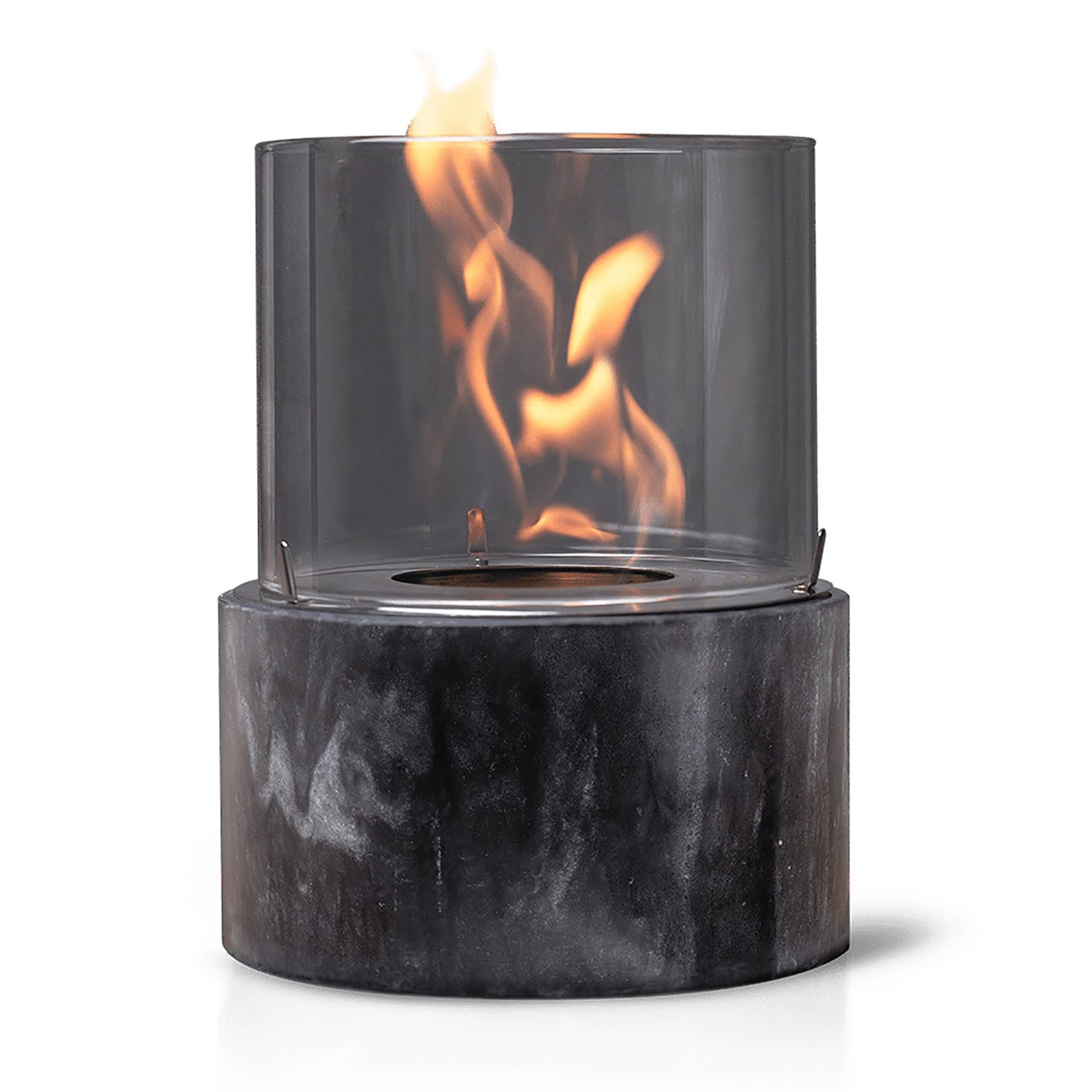 CLIMAQUA Flames Lounge PINO M zwart marmer