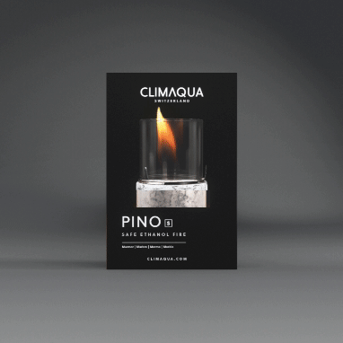 PINO S Wit Decoratieve Verkoopverpakking voor Vuur