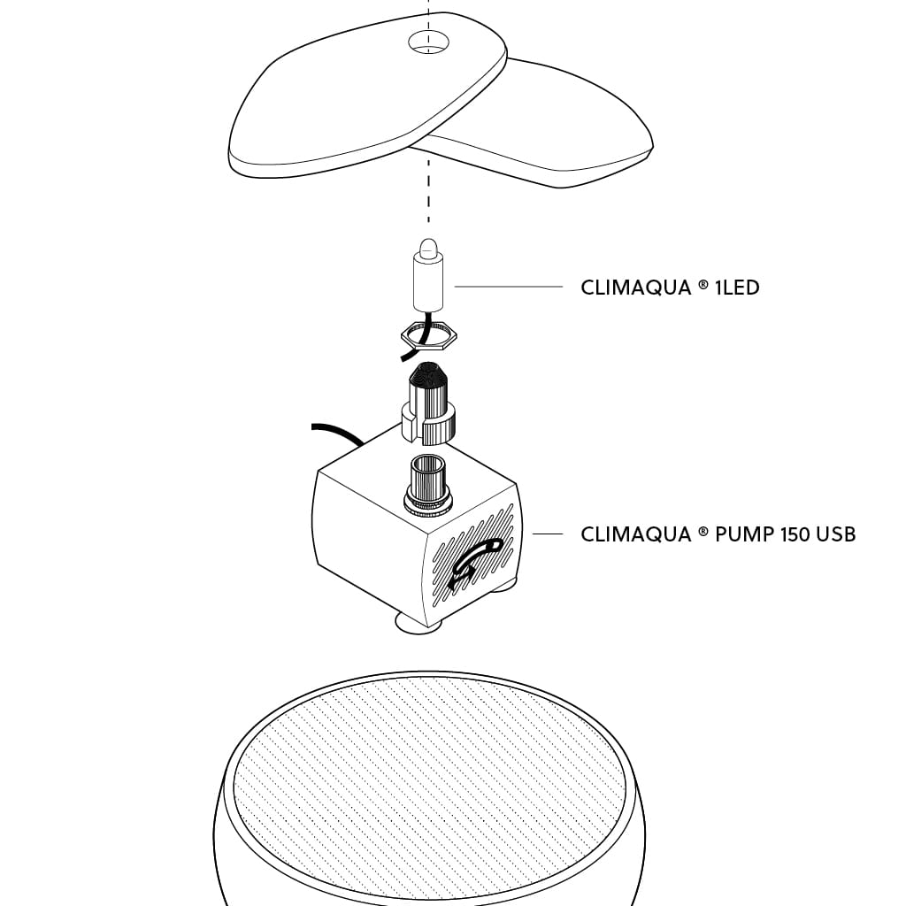 CLIMAQUA Accessoires PUMP 150 USB