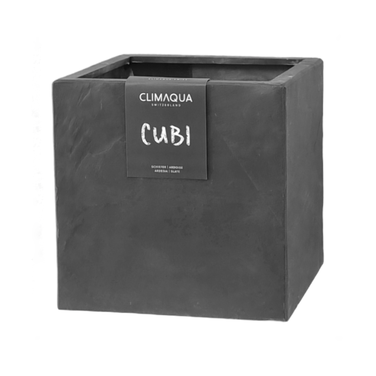 [5598] CLIMAQUA Planter Outdoor CUBI 30 anthracite