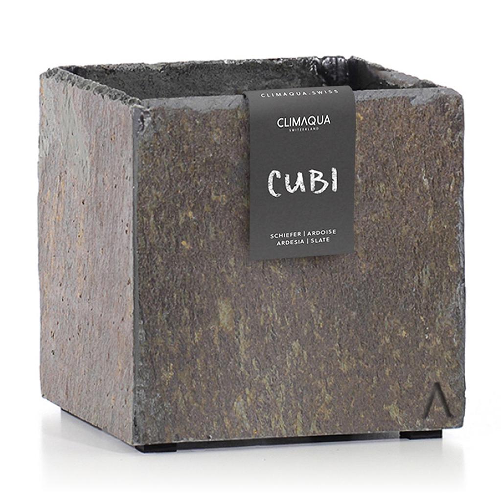 Cachepot Indoor CUBI 21 Rusty van CLIMAQUA