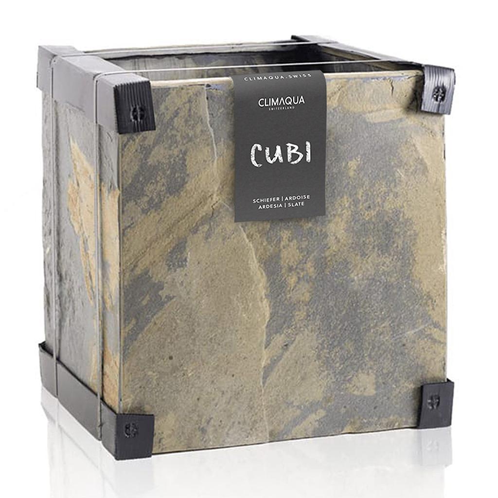 Plantenbak Nature CUBI 40 Rusty by CLIMAQUA